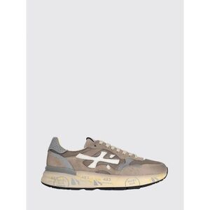 Premiata Men Mick Premiata Suede And Nylon Sneakers